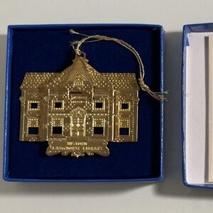 The Official Holidays in Bucks County Collector’s Ornament 1996 Summerseat 24k